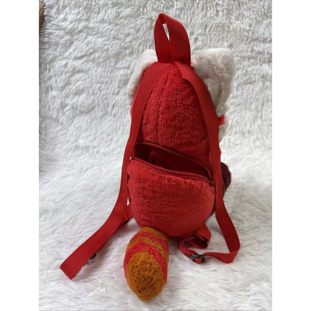 Disney Turning Red Mei Red Panda Plush Backpack Disney Parks Store 12
